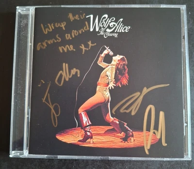 WOLF ALICE SIGNED THE CLEARING SIGNED/AUTOGRAPH CD & SONG LYRICS .EXACT  PROOF Foto 1 de 3