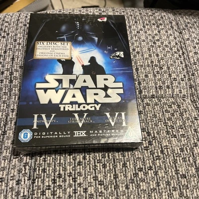 Star Wars Trilogy: Episodes IV, V And VI [DVD] -6 DVDs. NEW & SEALED  - Image 1 of 4