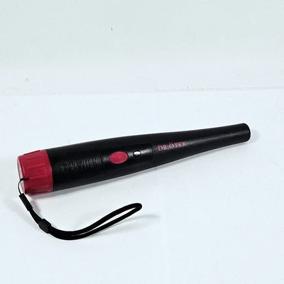 Dr Otek MT6 Metal Detector Pinpointer Red No Vibration Working Lights Preloved - image 1 of 4