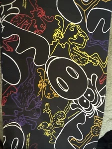 Rocky And Bullwinkle For Ward Products - 100% Cotton -13/4 Yard RARE - Picture 1 of 7