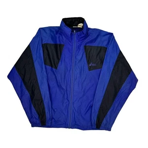 Asics Windbreaker - Medium Black Nylon - Picture 1 of 7