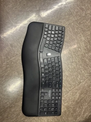 Kensington Pro Fit Ergonomic Wireless Keyboard Tested Dongle Included M01440-K - Image 1 of 2