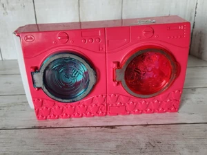 2014 Barbie "Laundry Time" Pink Washer Dryer Doll Size READ - Picture 1 of 7