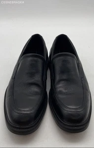 Scarpe eleganti casual mocassino uomo Ecco in pelle nero - taglia 42 - Foto 1 di 8