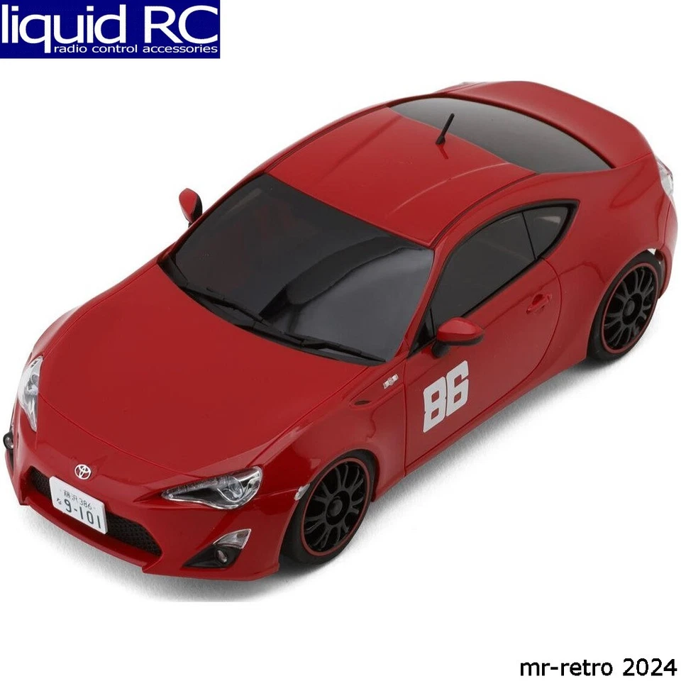 Kyosho Mini-Z MA-020 ASC Toyota 86 MF GHOST Pre-Painted Body (Red) KYOMZP480MF