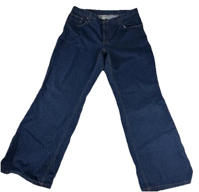 Pantalones de mezclilla holgados 100 % algodón de tiro medio talla 16 W de Jeanology Collection para mujer Foto 1 de 4