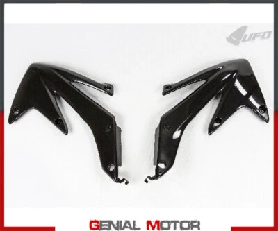 Cubiertas de radiador Ufo Plast para Honda Crf 450X 2005 > 2007 negro Foto 1 de 2