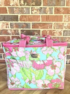 Lilly Pulitzer Insulated Beach Cooler Tote Bag.
