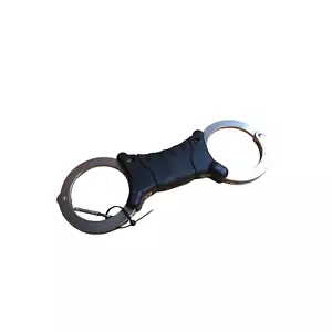TCH840 Handcuffs Speedcuffs Cuffs Ex Police Rigid Handcuffs With Key Grade B - Picture 1 of 5