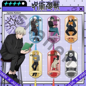 Marcador acrílico Jujutsu Kaisen anime decoración leer borla marca papelería - Imagen 1 de 19