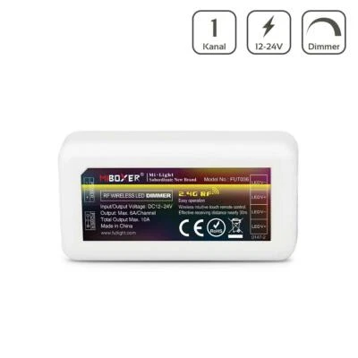 MiBoxer LED Controller/Dimmer 1 Kanal 12/24V LED Strip Panel Steuerung FUT036 - Bild 1 von 4