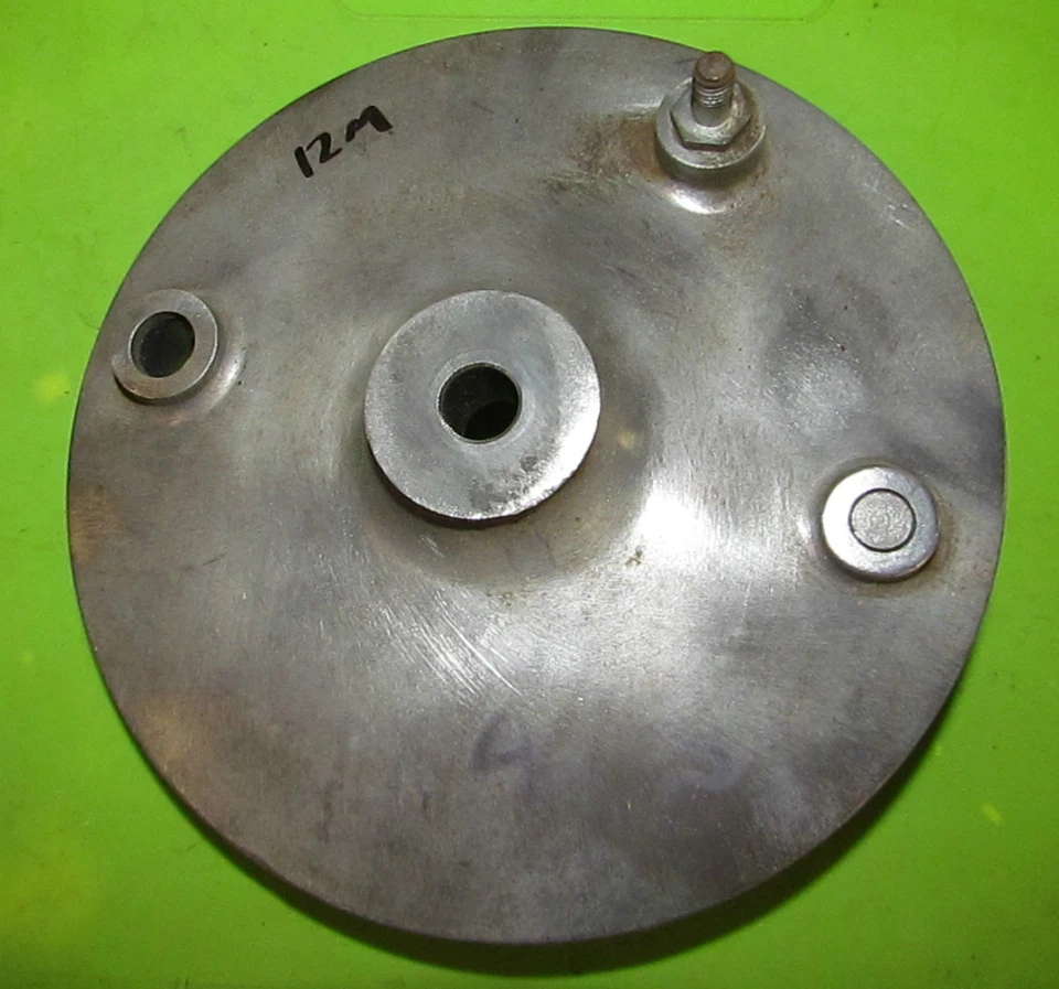 Placa de freno Montesa 175 Texas p/n 1255.000 estampada # 255001W Foto 1 de 3