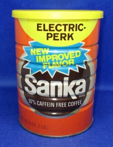 Sanka Electric Perk 97% Latta Caffè Senza Caffeina - General Foods - Foto 1 di 7