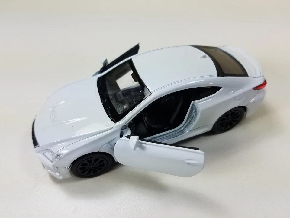 Lexus RC F Diecast 1:34 Welly NEX Models Collectable Pull Back Action 4.75" - Image 1 of 1