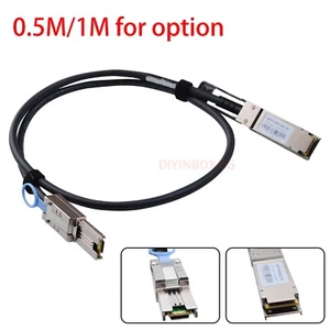 External SAS Cable QSFP SFF-8436 to Mini SAS SFF-8088 DDR Cable for Netapp 0.5-1 - Picture 1 of 21