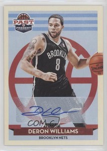 2012-13 Panini Past & Present Signatures Deron Williams #135 Auto