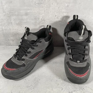Heelys Force Skate Shoes Size 4 Kids Black Gray Wheel Sneakers Youth Style 7106 - Picture 1 of 8
