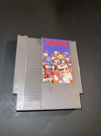 Dr. Mario NES (1990) Nintendo Entertainment System Tested & Works Free Shipping