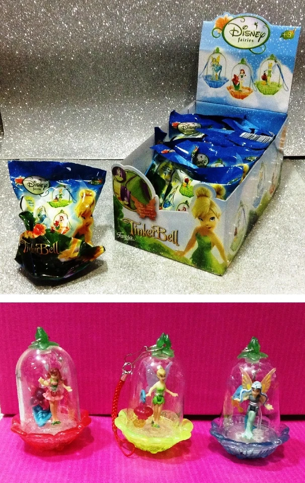 DISNEY FAIRIES TRILLY SERIE 3 PERSONAGGI IN CAPSULA ORNAMENTS THINKER BELL - Immagine 1 di 1
