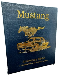 Mustang Anniversary Edition Leather *Carroll Shelby signed* Easton Press #/5000 - Picture 1 of 11