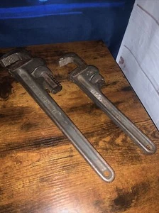 "Lote de 2 llaves de tubo Craftsman de colección - 14"" y 10"" -" - Imagen 1 de 7