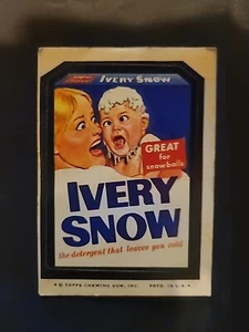 Ivery Snow - 1974 Topps Wacky Packages Sticker Vintage - Bild 1 von 1