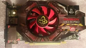 Tested Good XFX AMD Radeon HD 5750 GPU 1GB GDDR5 VRAM PCI Express Graphics Card - Picture 1 of 2