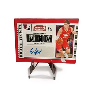 2019 Panini Contenders Draft Ticket Ethan Happ Rookie - Picture 1 of 2