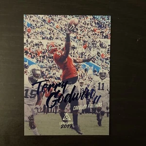 2019 Panini Luminance Football #192 Terry Godwin II BLUE /99 - Picture 1 of 2