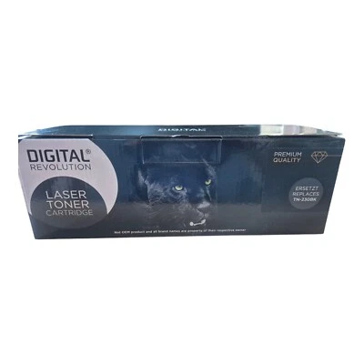 Digital Revolution Laser Toner Cartridge Prem.Qual. f Black Brother Laser Printe - Bild 1 von 3