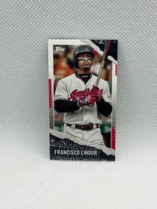2020 Topps RIP Baseball Francisco Lindor Mini Base Card