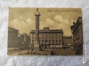 Postcard postcard Italy ROME ROMA Piazza Colonna e Colonna Antonina - Picture 1 of 2