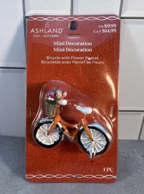 Ashland крошечные сокровища велосипед с цветок корзина новый Бесплатная доставка  - Изображение 1 из 3