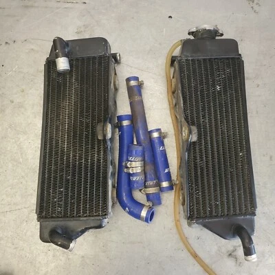 99 tubos de refrigeración radiador izquierdo derecho Yamaha YZ400F YZF 400 1998-1999 Foto 1 de 4