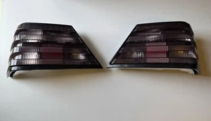 NEW ! Smoke Rear Tail Light Taillight Rear Lamp for Mercedes-Benz W124 C124 2pcs - Picture 1 of 6