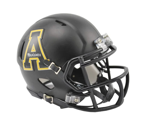 Riddell NCAA Appalachian State Mountaineers Speed Mini Helmet , Black Cover