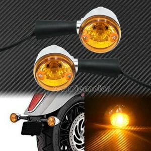Rear Indicator Blinker Turn Signal Lights Fit For Indian Scout Sixty 2015-2022 - Foto 1 di 11