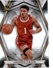 2021-22 Bowman University Invicta Refractor #BI-16 Johnny Davis  Badgers