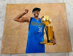 JASON TERRY SIGNED AUTOGRAPHED DALLAS MAVERICKS CHAMPIONSHIP PHOTO PROOF DONCIC - Picture 1 of 3
