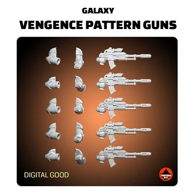 3D Printed Sniper Rifles x 5 ~ Tortuga Bay