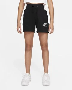 NIKE NSW AIR FT 5IN SHORTS - BLACK - DM8218-010 - Picture 1 of 1