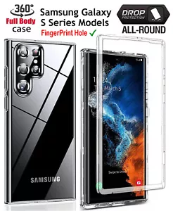 Shockproof 360 Full Body Case For Samsung Galaxy S24 S22 S23 Plus Ultra S21 FE - Picture 1 of 18