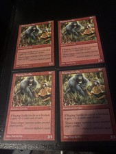 MTG Raging Gorilla X4 Visions
