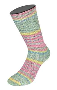 LANA GROSSA MEILENWEIT 100 SOCKTOBER Strickgarn Wolle (Farbe 4327) - Bild 1 von 5