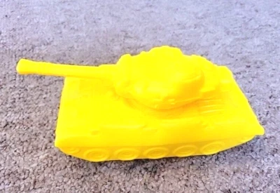 Molde soplado de plástico vintage Army Tank Patton  Foto 1 de 4