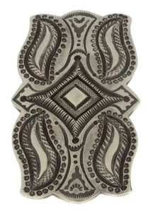 8.75 - Sterling Silver Statement Ring By Navajo Artist Calvin Martinez - Picture 1 of 4