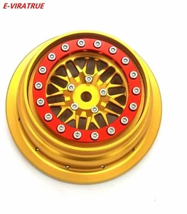 E-VIRATRUE Aluminum Beadlock Wheel For TRAXXAS Unlimited Desert Racer 1/7 1pcs - Picture 1 of 5