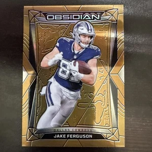 Jake Ferguson 2024 Obsidian Gold #51 Auto /10 - 1st on Print - Picture 1 of 3