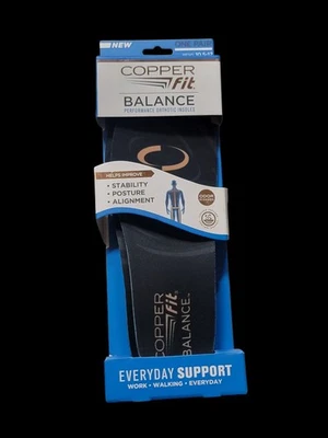 Copper Fit Balance Copper Infused Orthotic Insole, Men's Size 10.5-12, 1 Pair - Image 1 of 4