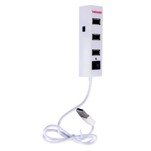 1Pc USB Hub Data Expansion Transfer Hub for Home Office - Afbeelding 1 van 12